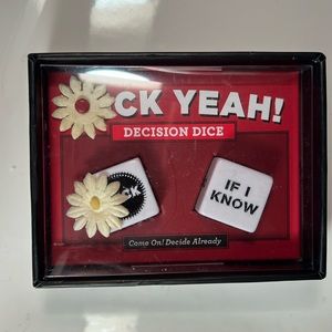 #%€£ Yeah! Decision Dice